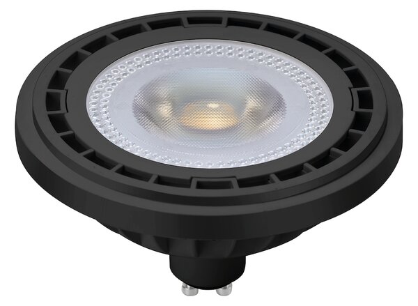 Halogénová LED žiarovka GU10 teplá 3000k 6w 510 lm čierna