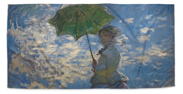 Sablio Uterák Dáma so slnečníkom - Claude Monet - 30x50 cm