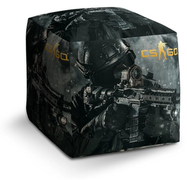 Sablio Taburet Cube CS - 40x40x40 cm