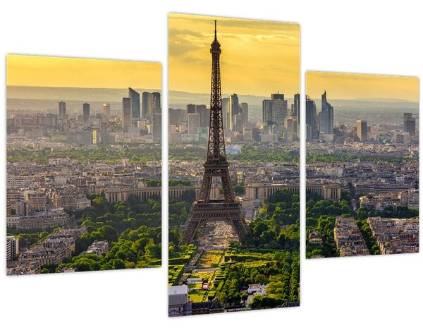 Obraz - Panoráma Paríža (90x60 cm)