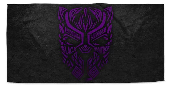 Sablio Uterák BLACK PANTHER wakanda forever Fialový - 30x50 cm