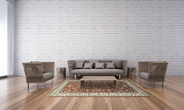 Berfin Dywany , Kusový koberec Anatolia 5378 V (Vizon), 150x300, hnedá, kancelária