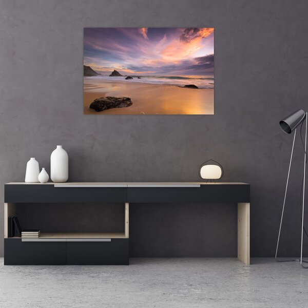 Obraz - Praia da Adraga (90x60 cm)