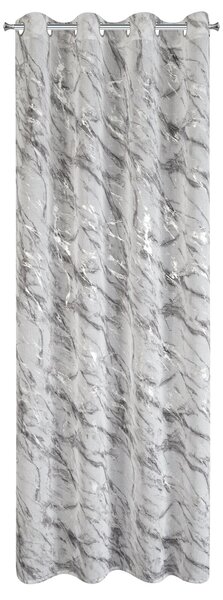 ZÁVES NA KRÚŽKOCH ALIVIA 140X270 CM VZOROVANÁ