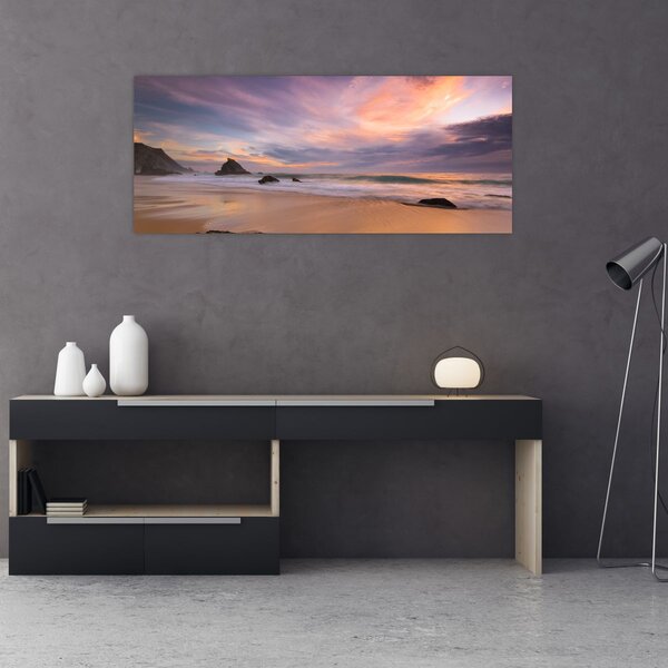 Obraz - Praia da Adraga (120x50 cm)