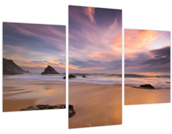 Obraz - Praia da Adraga (90x60 cm)