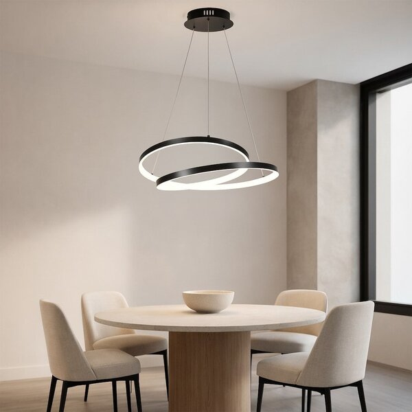 Závesné LED svietidlo Lucero, 1x LED 48w, 4000k, b