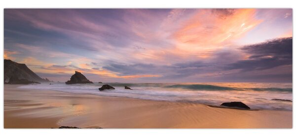 Obraz - Praia da Adraga (120x50 cm)