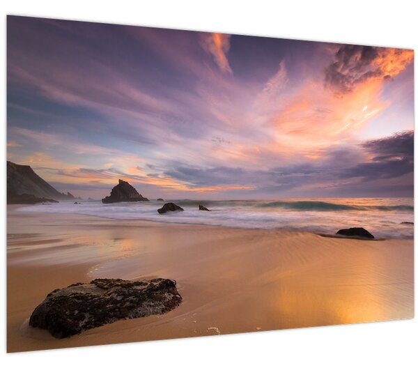 Obraz - Praia da Adraga (90x60 cm)
