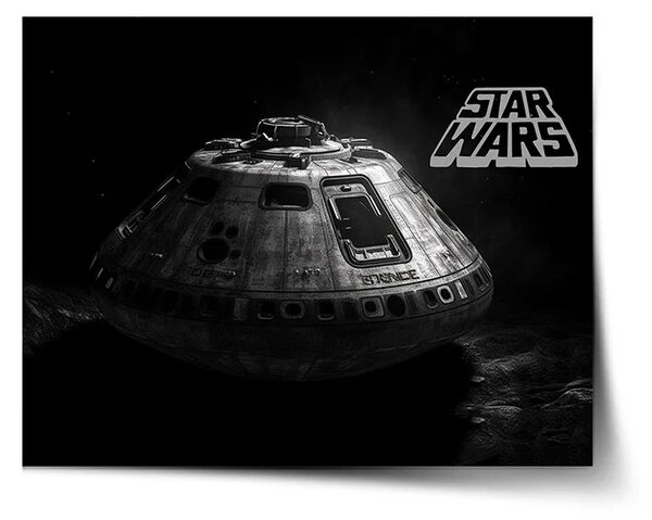 Sablio Plagát Star Wars Vesmírna loď - 60x40 cm