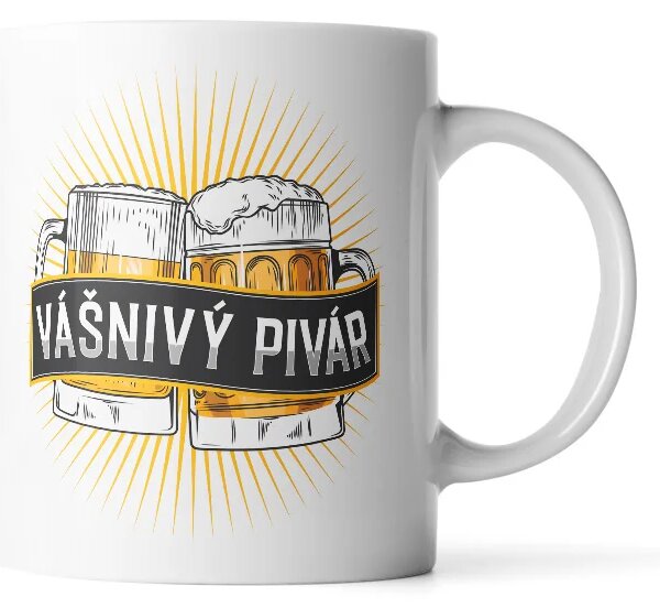 Sablio Hrnček Vášnivý pivár - 330 ml - standard