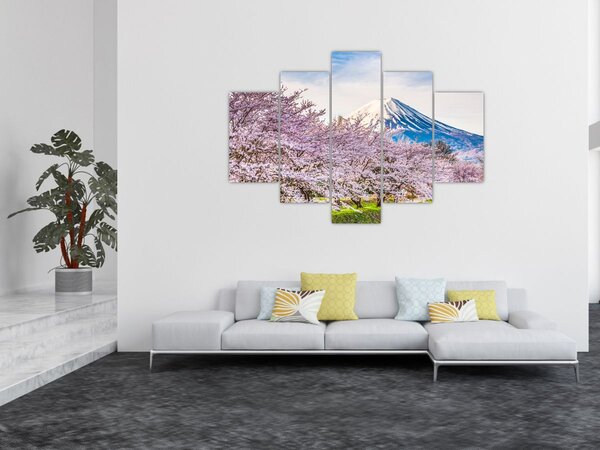Obraz - Japonsko na jar (150x105 cm)