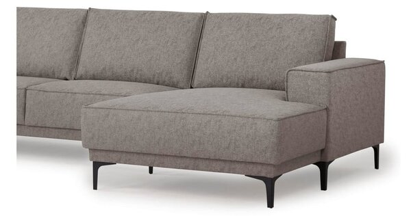 Taupe rohová pohovka (pravý roh/s leňoškou) Copenhagen – Scandic