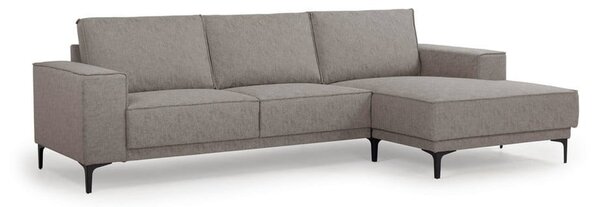 Taupe rohová pohovka (ľavý roh/s leňoškou) Copenhagen – Scandic