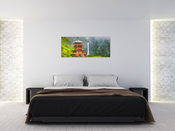 Obraz - Vodopád Nači (120x50 cm)
