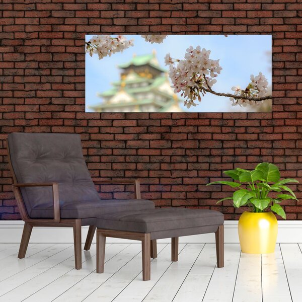 Obraz - Sakura (120x50 cm)