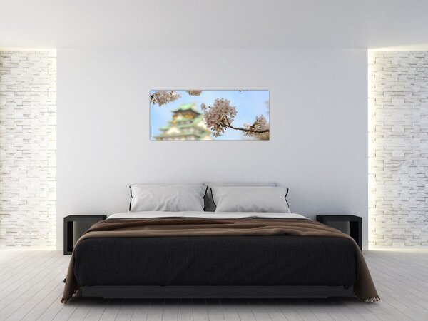 Obraz - Sakura (120x50 cm)