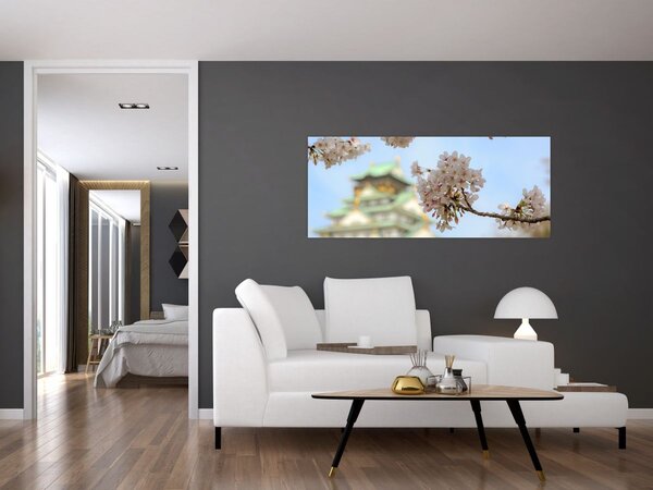 Obraz - Sakura (120x50 cm)