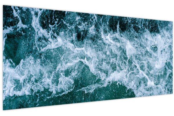Obraz - Vlny oceánu (120x50 cm)