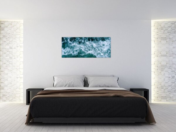 Obraz - Vlny oceánu (120x50 cm)