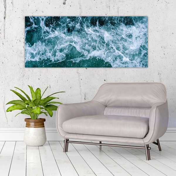 Obraz - Vlny oceánu (120x50 cm)