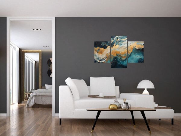 Obraz - Abstrakcia (90x60 cm)