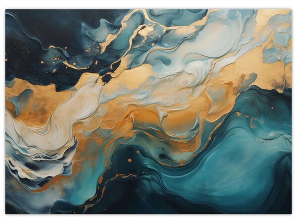 Obraz - Abstrakcia (70x50 cm)