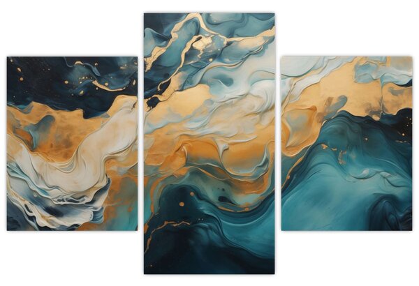 Obraz - Abstrakcia (90x60 cm)