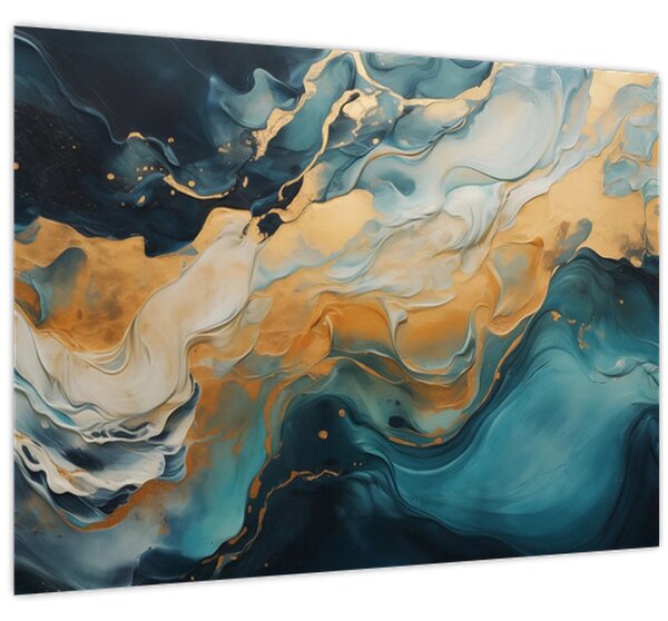 Obraz - Abstrakcia (70x50 cm)