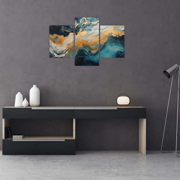 Obraz - Abstrakcia (90x60 cm)