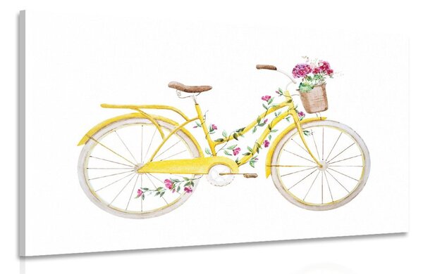 Obraz ilustrácia retro bicykla