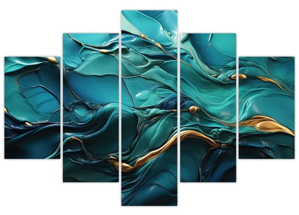 Obraz - Abstraktné textúry (150x105 cm)