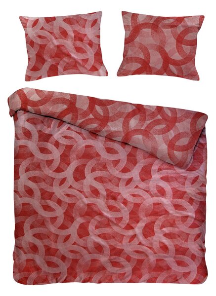 ŽAKÁROVÉ OBLIEČKY COTTONLOVE JACQUARD SPOTY 160X200 CM, 2KS 70X80 CM VZOROVANÉ