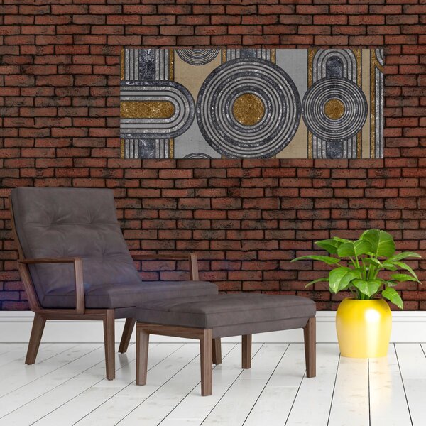 Obraz - Dekoratívne vzory (120x50 cm)