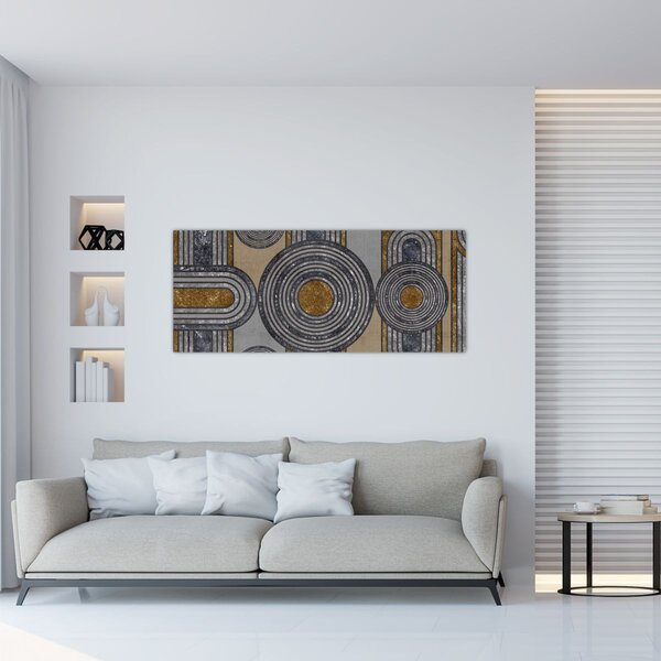 Obraz - Dekoratívne vzory (120x50 cm)