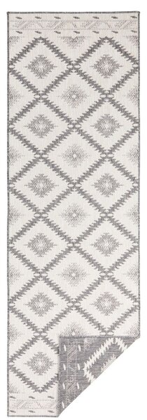Hanse Home , DOPREDAJ: 120x170 cm Kusový koberec Twin Supreme 103428 Malibu grey creme – na von aj na doma, 120x170, šedá, chodba / predsieň