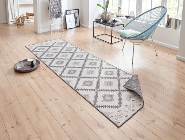 Hanse Home , DOPREDAJ: 120x170 cm Kusový koberec Twin Supreme 103428 Malibu grey creme – na von aj na doma, 120x170, šedá, chodba / predsieň