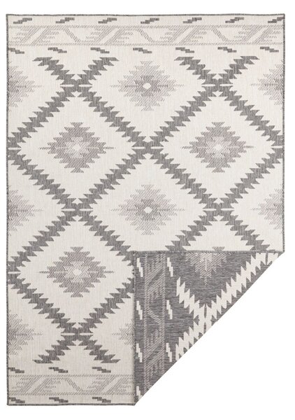 Hanse Home , DOPREDAJ: 120x170 cm Kusový koberec Twin Supreme 103428 Malibu grey creme – na von aj na doma, 120x170, šedá, chodba / predsieň