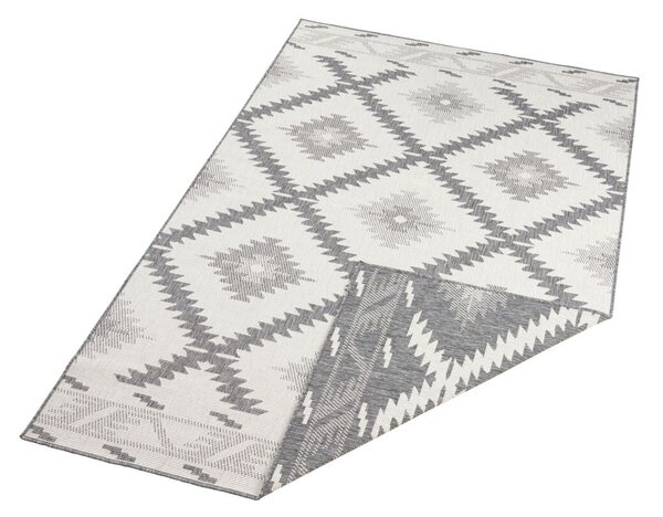 Hanse Home , DOPREDAJ: 120x170 cm Kusový koberec Twin Supreme 103428 Malibu grey creme – na von aj na doma, 120x170, šedá, chodba / predsieň