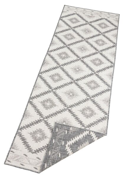 Hanse Home , DOPREDAJ: 120x170 cm Kusový koberec Twin Supreme 103428 Malibu grey creme – na von aj na doma, 120x170, šedá, chodba / predsieň