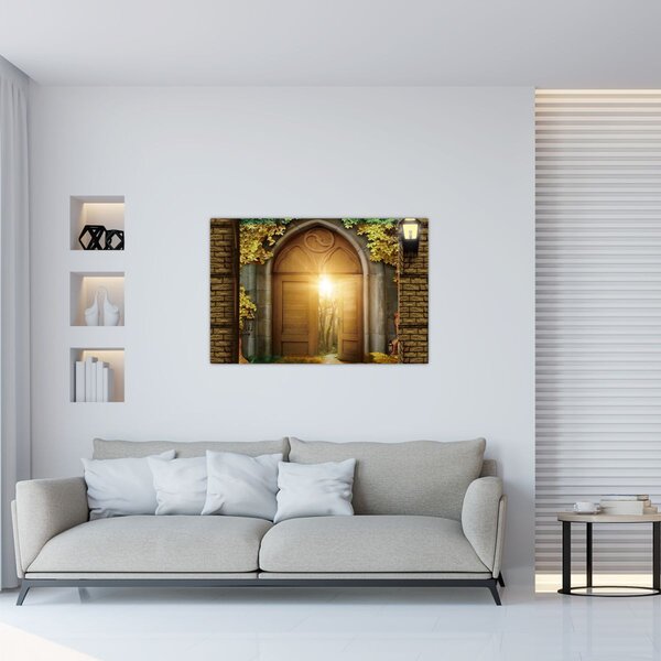 Obraz - Brána v lese (90x60 cm)