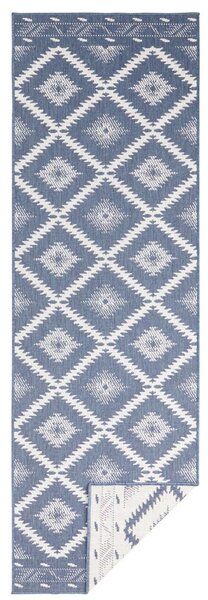 Hanse Home , DOPREDAJ: 120x170 cm Kusový koberec Twin Supreme 103430 Malibu blue creme – na ven i na doma, 120x170, modrá, chodba / predsieň