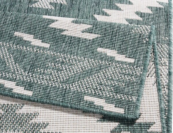 Hanse Home , Kusový koberec Twin Supreme 103431 Malibu green creme – na von aj na doma, 120x170, zelená, chodba / predsieň