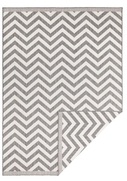 Hanse Home , Kusový koberec Twin Supreme 103432 Palma grey creme – na von aj na doma, 120x170, šedá, chodba / predsieň