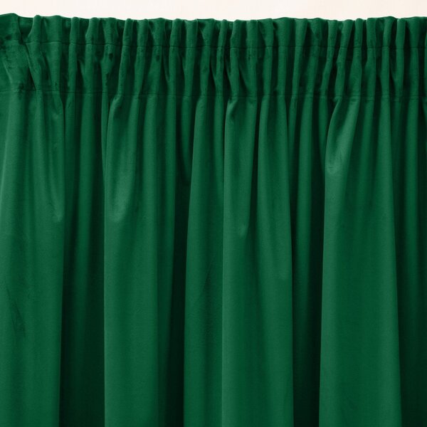 ZATEMŇOVACÍ ZÁVES NA PÁSKE PIERRE CARDIN SIBEL 140X270 CM TMAVOZELENÁ