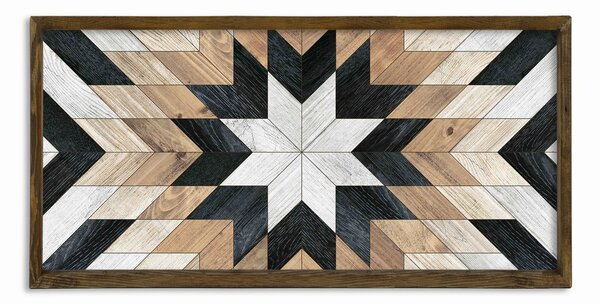 ASIR Obraz HVIEZDA 120 cm MDF