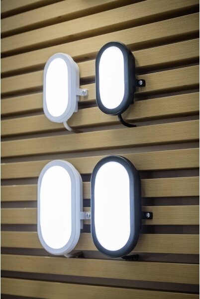 Ledvance - LED Vonkajšie nástenné svietidlo BULKHEAD LED/6W/230V IP54 čierna