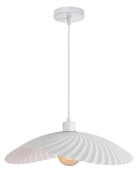 Závesný luster na lanku DANCE 1xE27/40W/230V biela