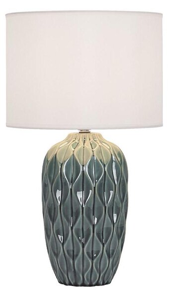 Stolná lampa PINEAPLE 1xE27/40W/230V biela/zelená