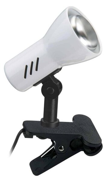 Briloner 2794/016P - Svietidlo s klipom 1xE14/40W/230V čierna/biela